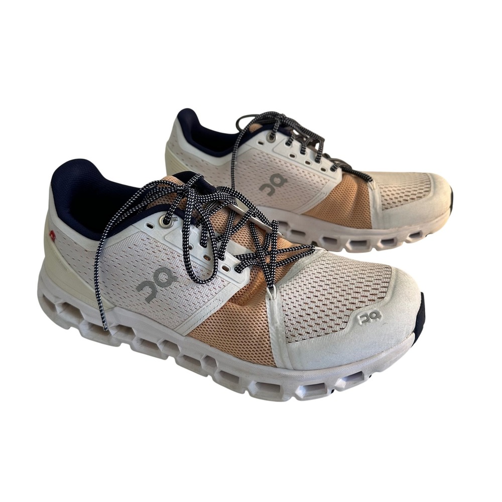 On Running Shoes - White and Tan